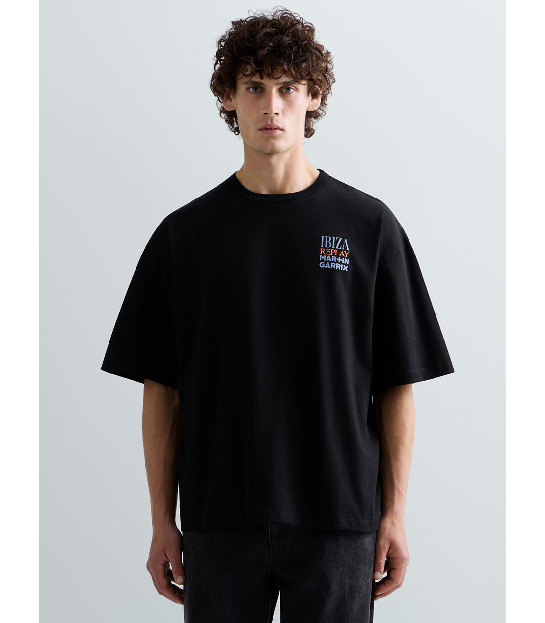 REPLAY &times; MARTIN GARRIX グラフィックTEE IBIZA 詳細画像 ブラック 3